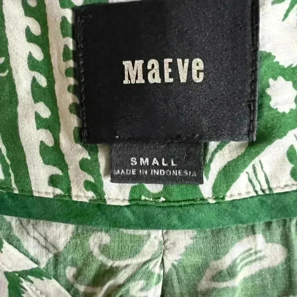 MAEVE tunic size small cream and cream paisley design - Picture 4 of 8